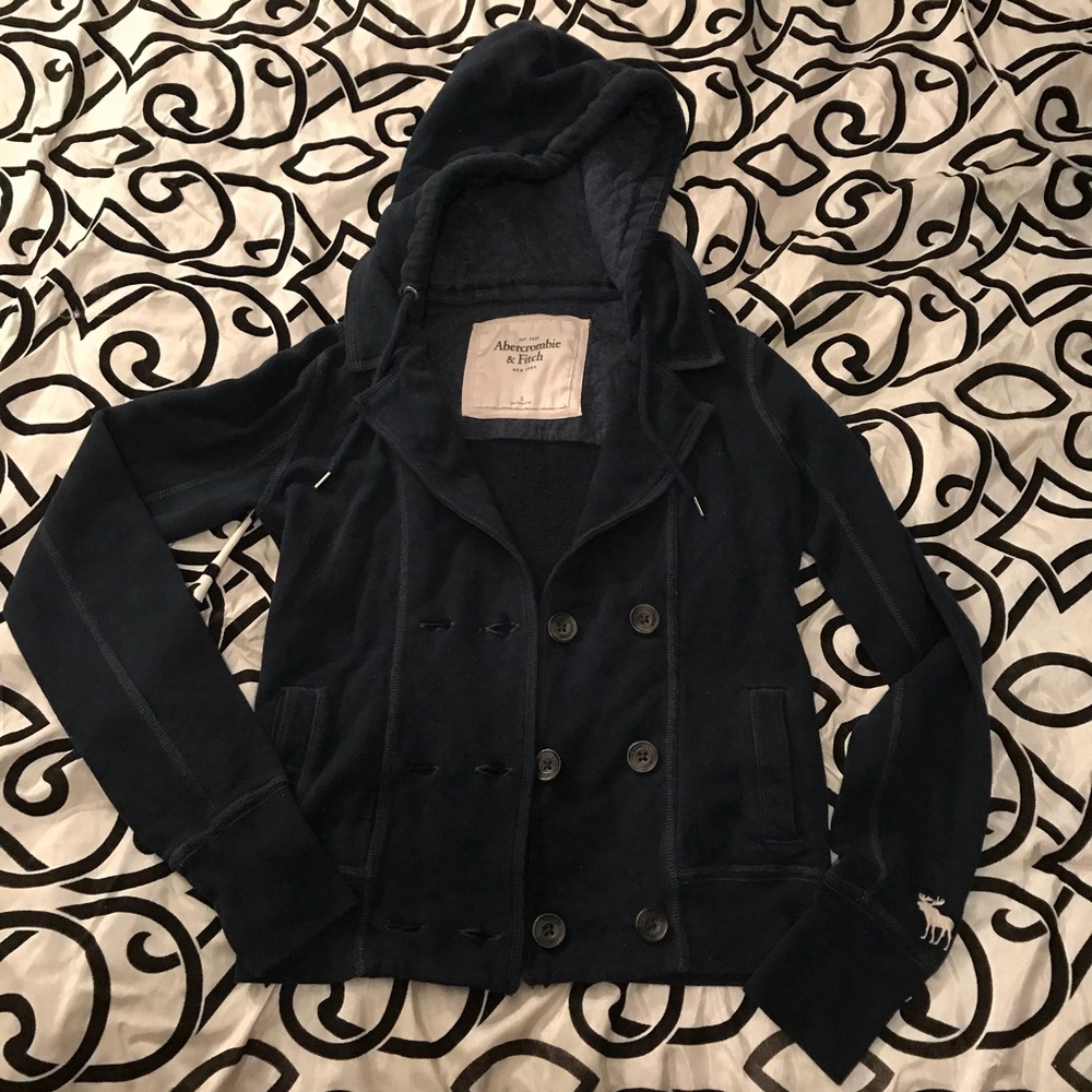 Abercrombie & Fitch Peacoat Jacket SM